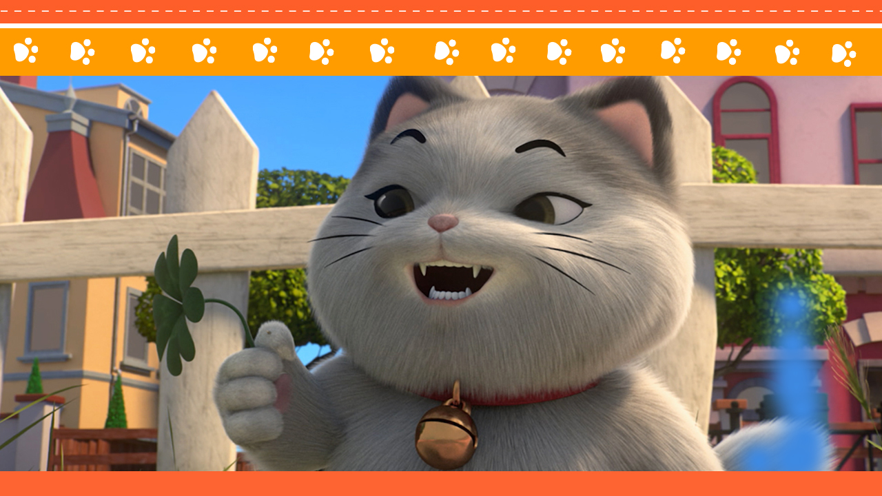 neko♪ 44 Cats | Let's look for the shamrocks with Neko - YouTube